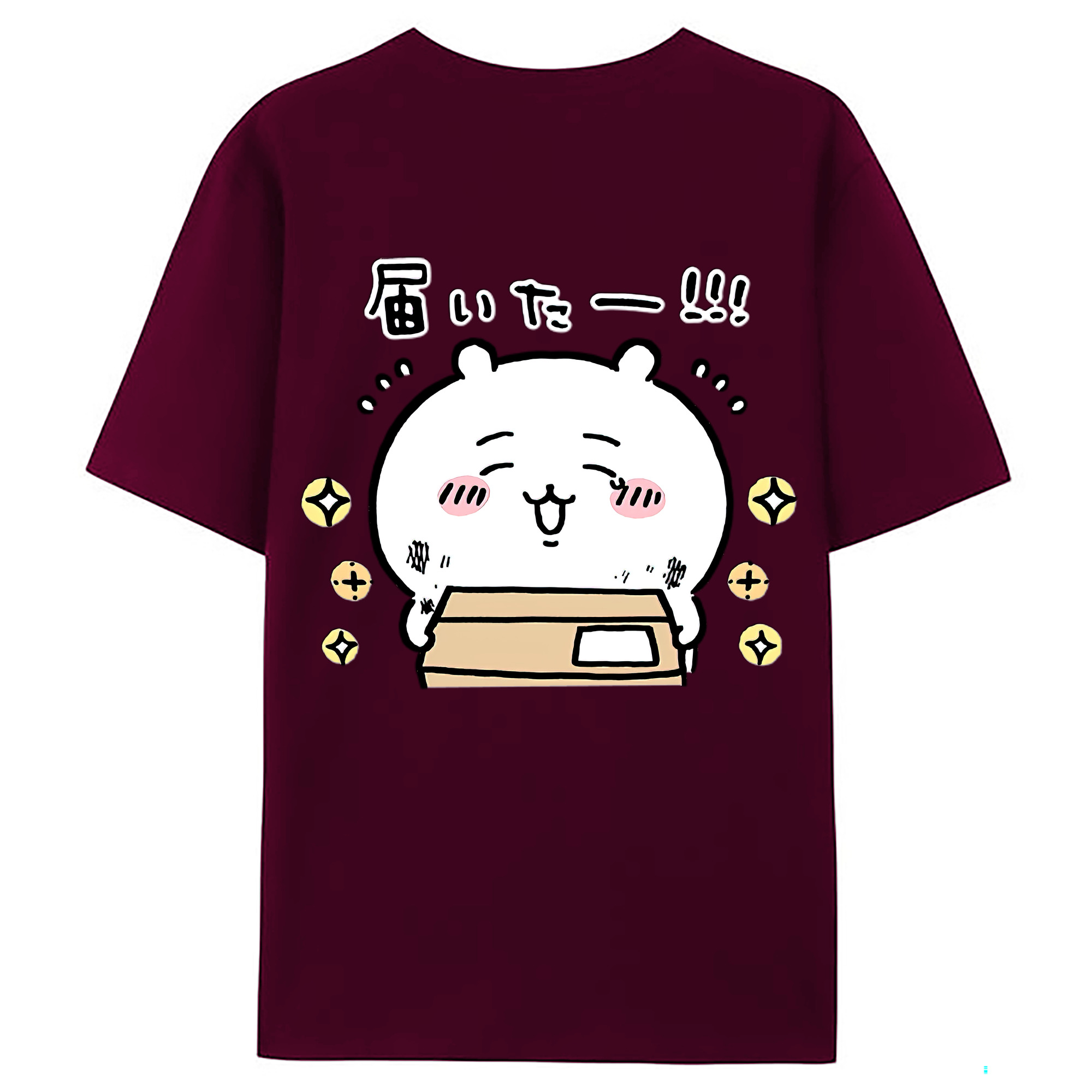（画像用） ちいかわ ちいかわ Chii-kawa chiikawa レディース半袖Tシャツ(バックプリント)